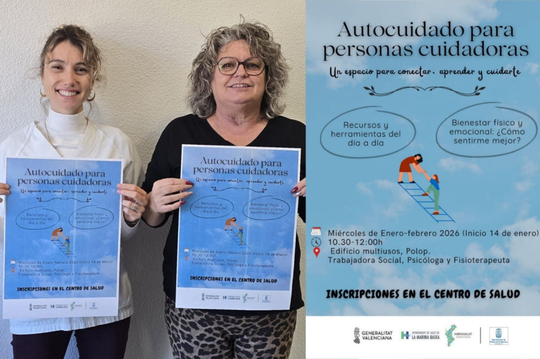 Autocuidado para personas cuidadoras polop de la marina