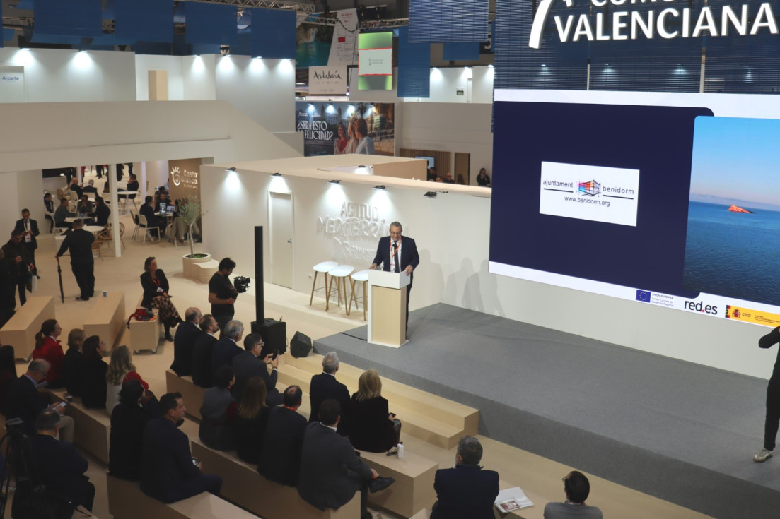 Toni Pérez Presentación Benidorm Core FITUR 2026