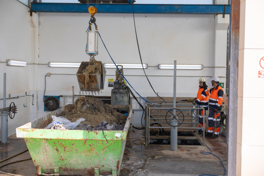 toallitas residuos no orgánicos red saneamiento l'alfàs