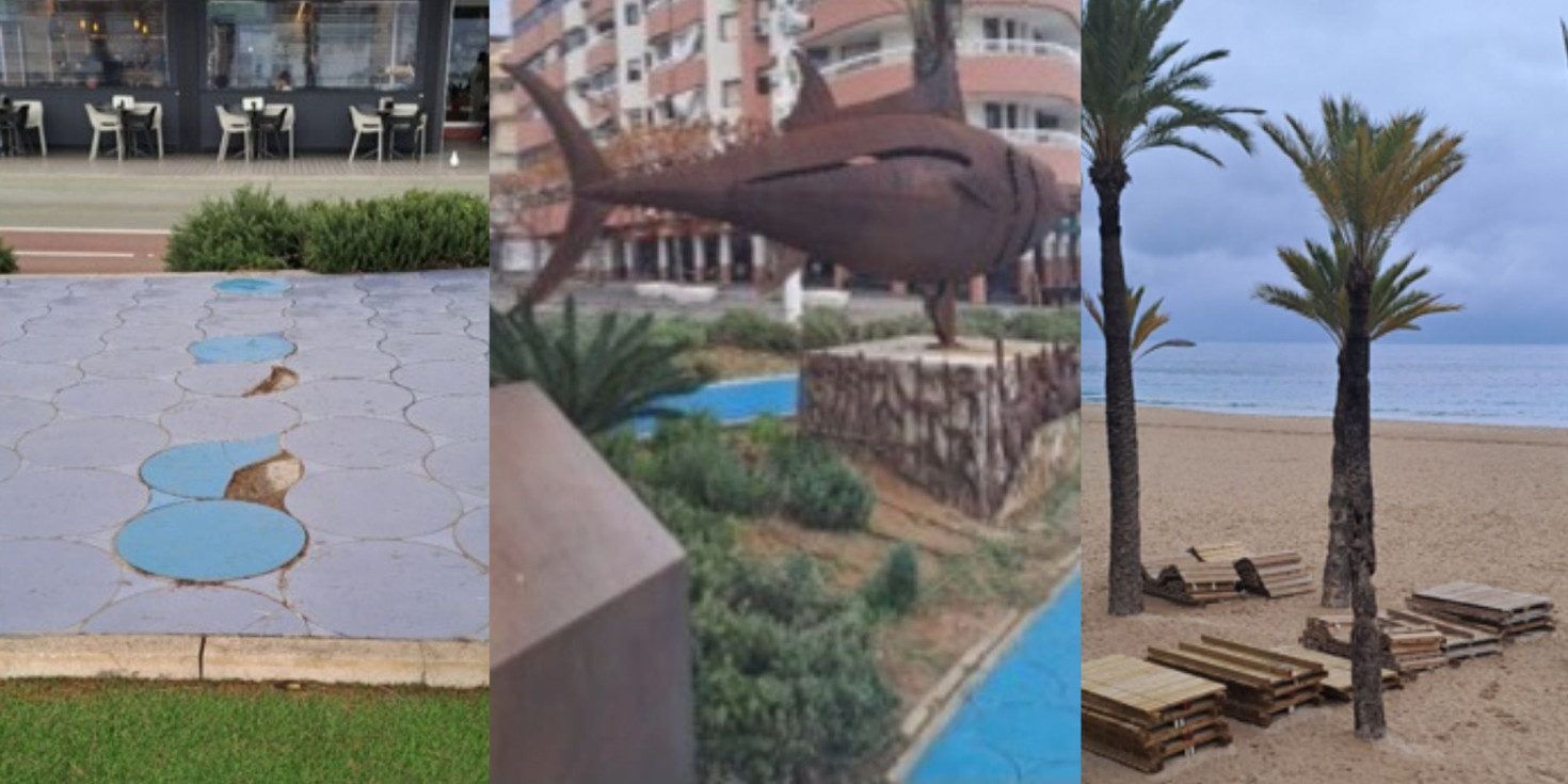 Paseo Poniente Benidorm PSOE