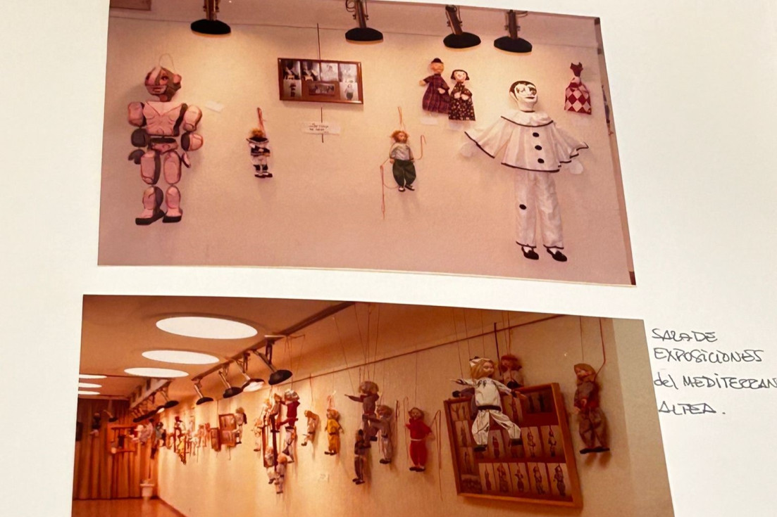 exposición marionetas Altea
