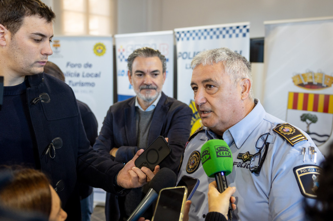Agustín Rubio López presentación foro policia local turismo