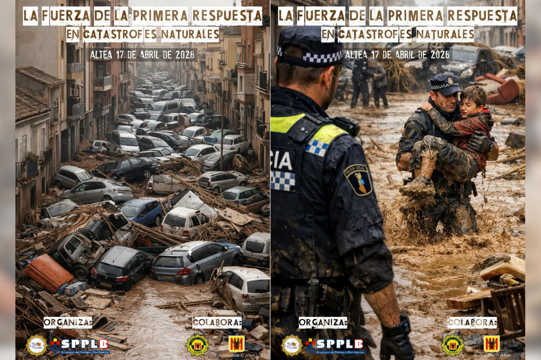 cartel JORNADA La fuerza de la primera respuesta en catástrofes naturales