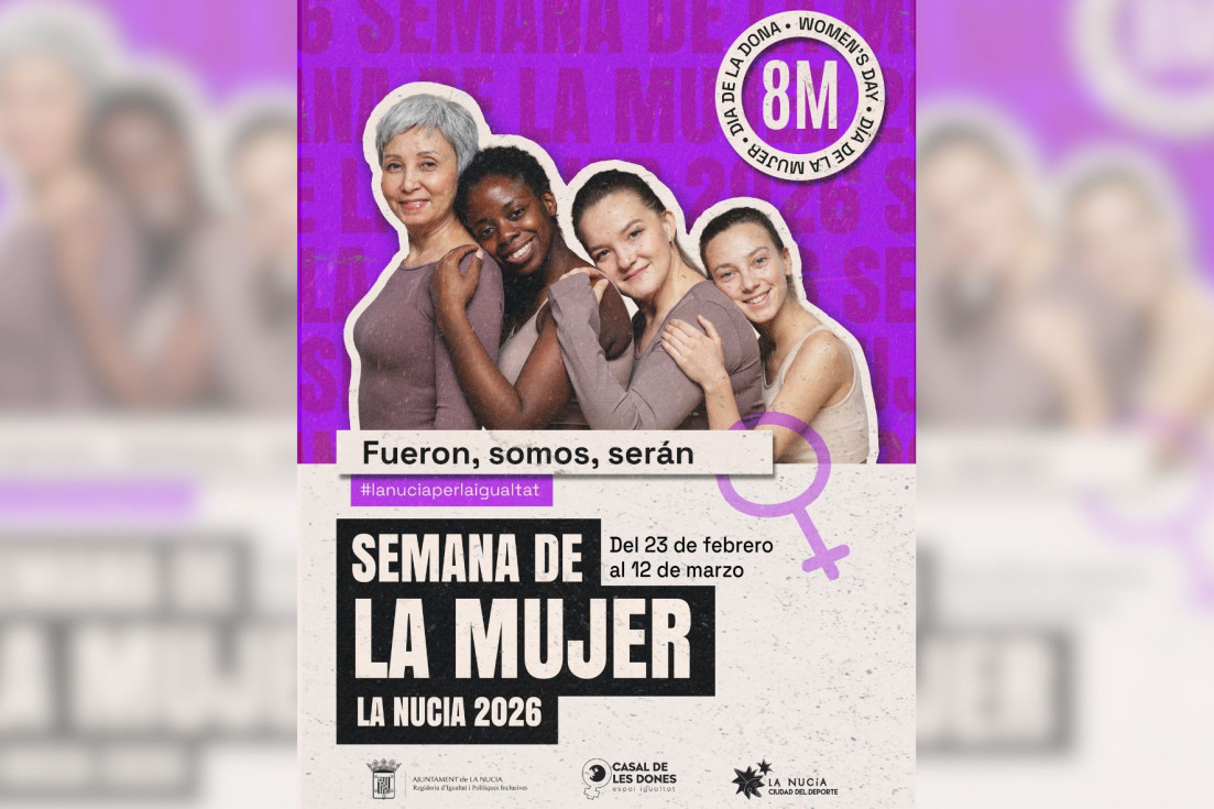 La Nucía abre las inscripciones para la Semana de la Mujer 2026 con un programa de 13 actividades para todas las edades