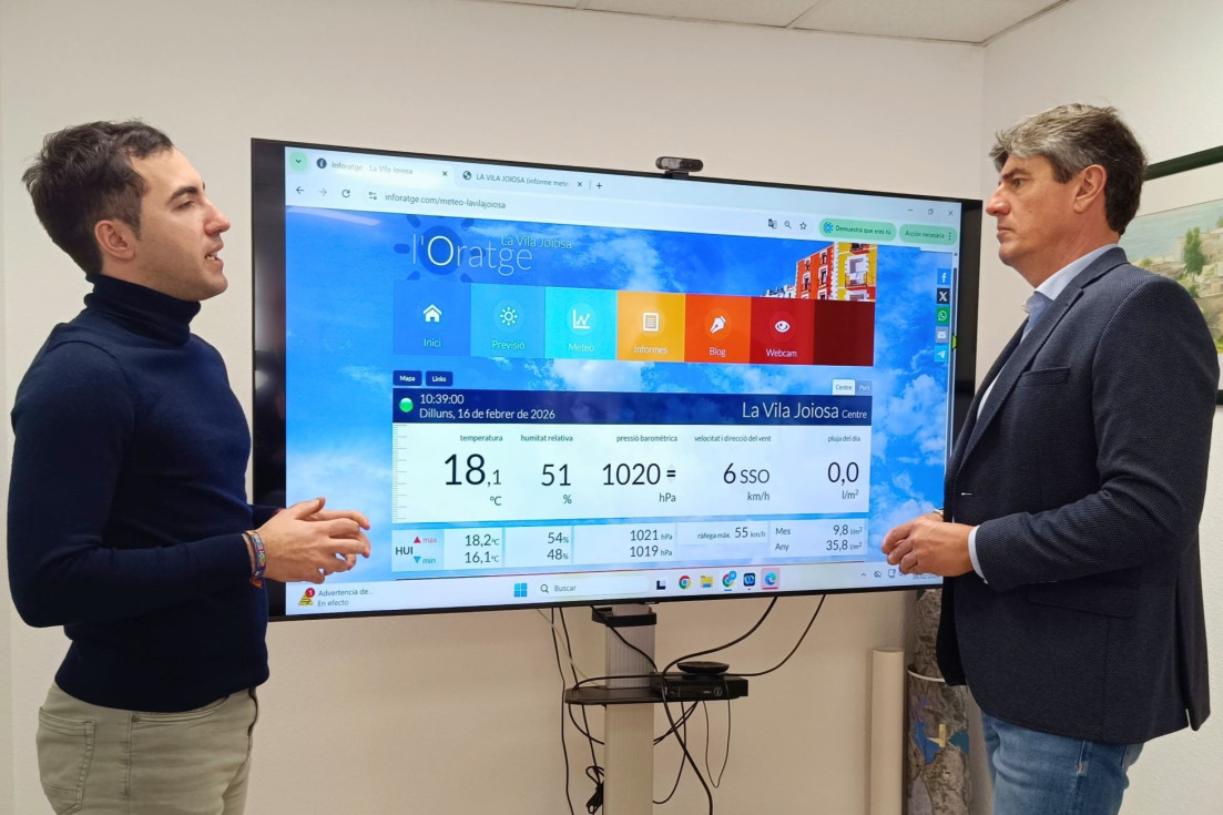 Villajoyosa ofrece informes meteorológicos oficiales gratuitos para facilitar reclamaciones ante el seguro