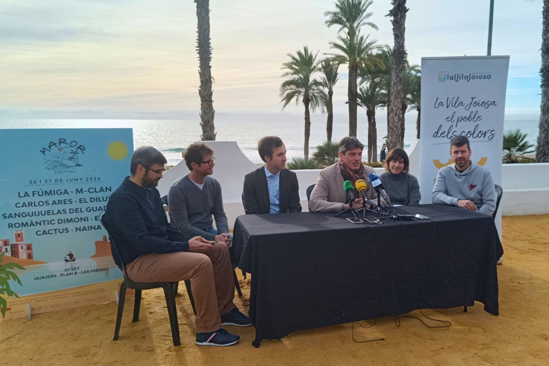Presentación Maror Festival villajoyosa 2026