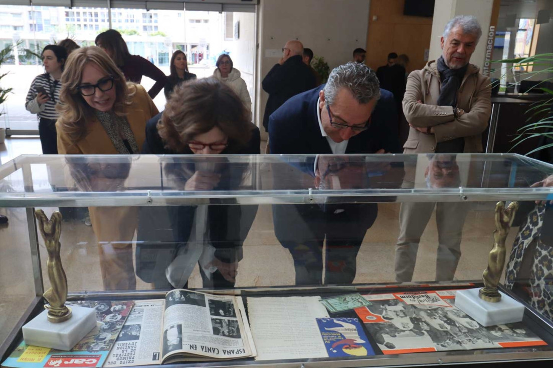 Benidorm estrena una exposición conmemorativa del Benidorm Fest y del Festival de la Canción de Benidorm