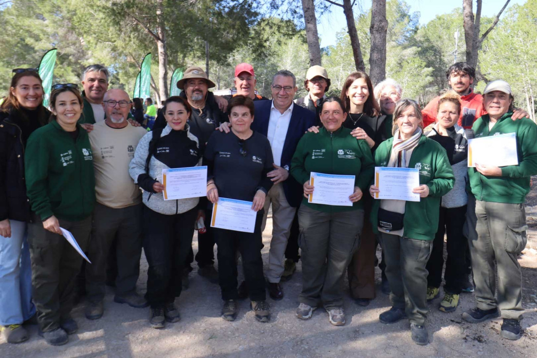 diplomas Taller de Empleo ‘Benidorm Natura i Esport’