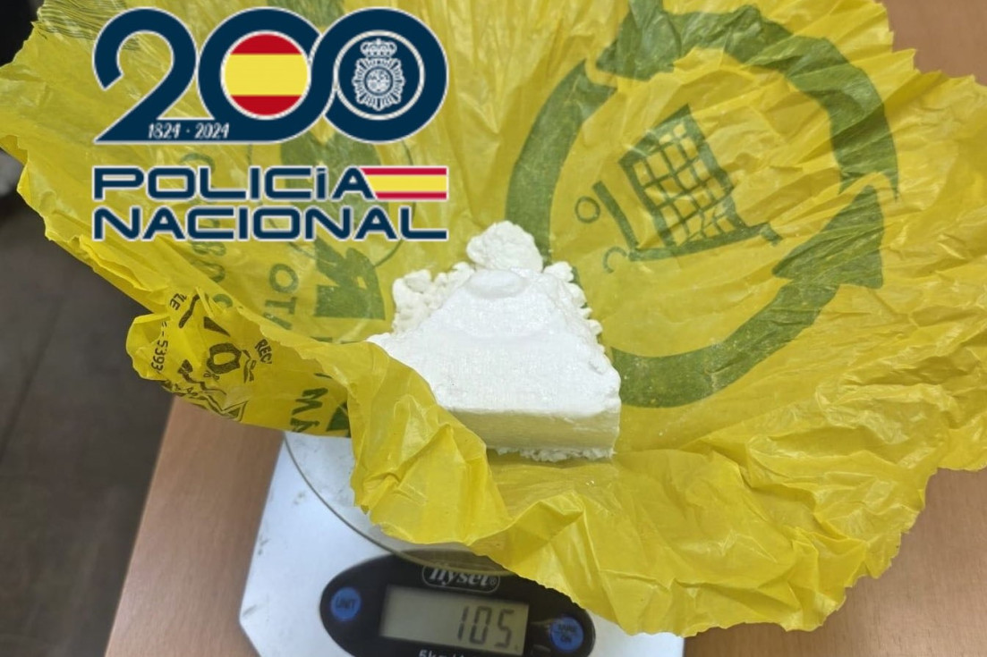 cocaína intervenida
