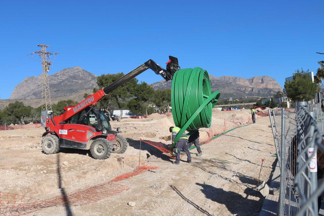 obras aparcamiento el moralet beniardà febrero 2026