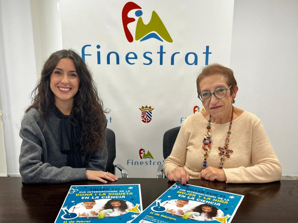 presentación dia mujer niña ciencia finestrat