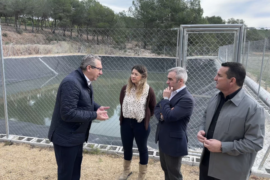 La Generalitat reactiva la Balsa de Canutes y refuerza el sistema de riego de La Nucía tras una década sin uso