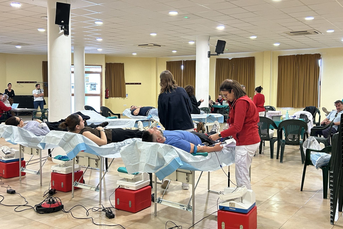 La Nucía registra 43 donaciones de sangre en la segunda captación del año