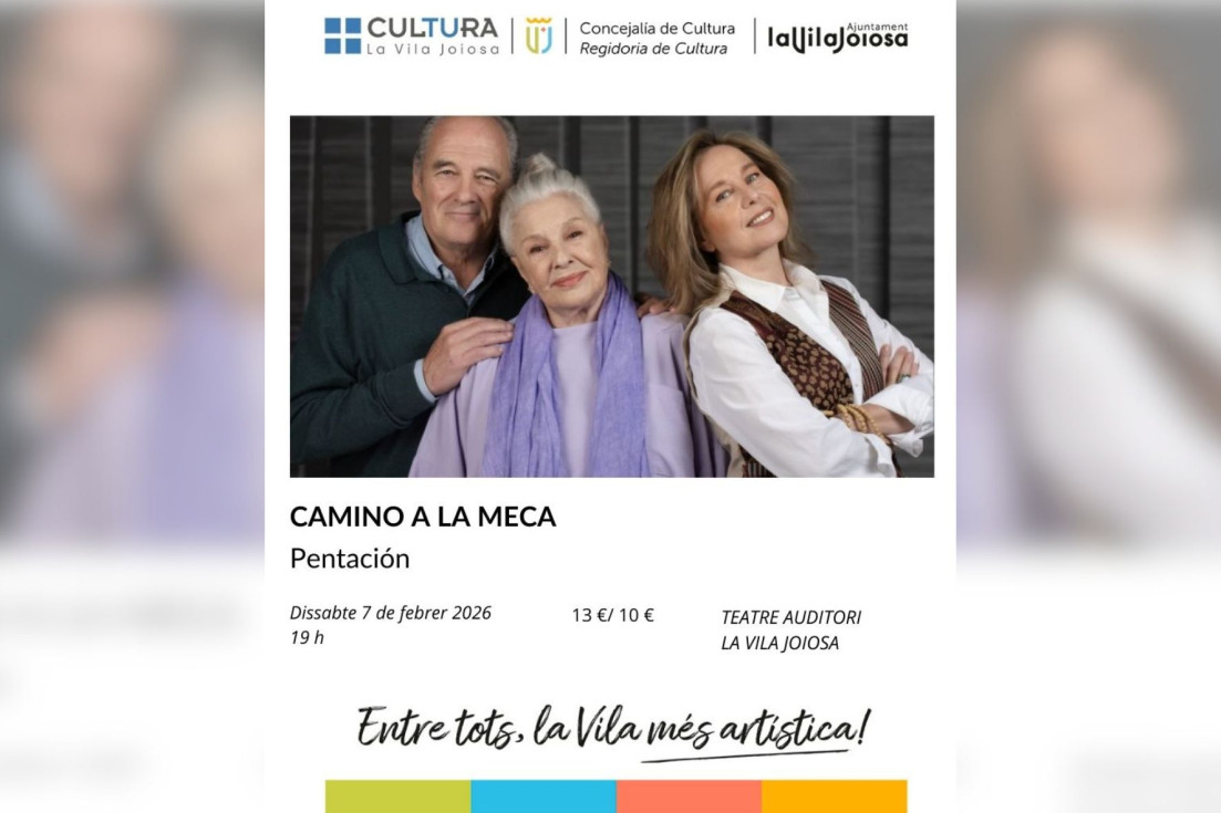 Cartel Camino a la Meca Villajoyosa