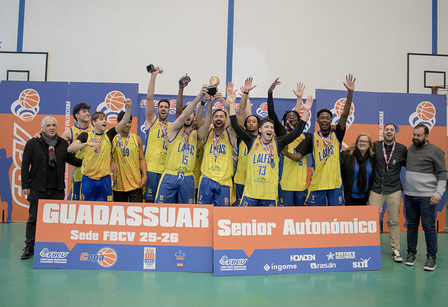 El CB Terralfàs se proclama campeón de la Copa Autonómica en Guadassuar