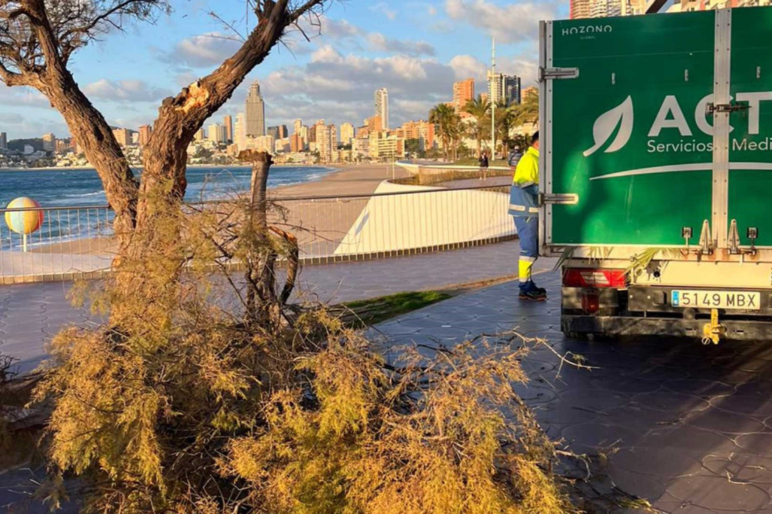desperfectos alerta naranja benidorm