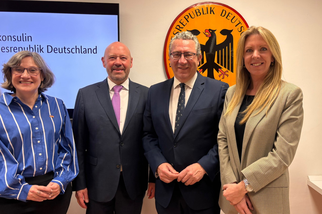 La Nucía participó en la presentación del nuevo cónsul alemán en Alicante