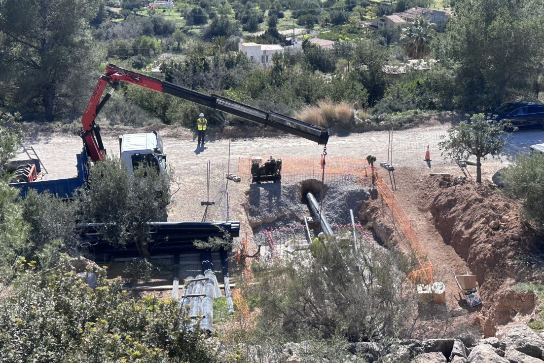 desagüe balsa de L’Alhambra finestrat