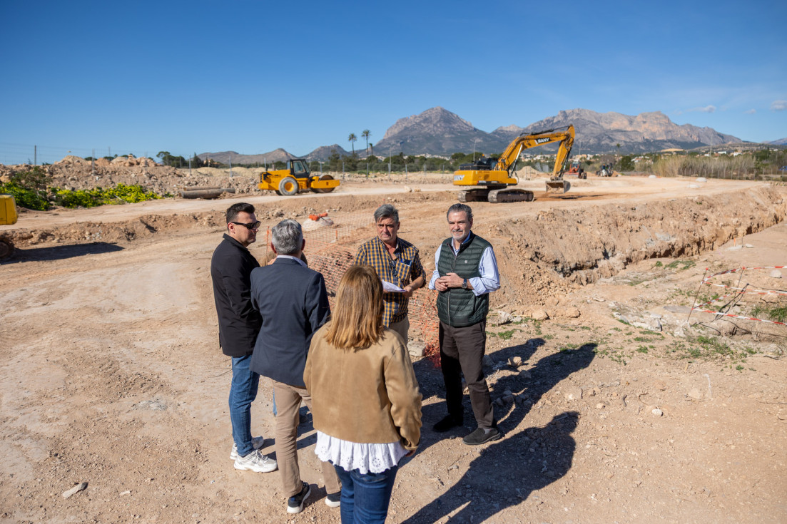 obras encauzamiento Barranco Hondo l'Alfàs