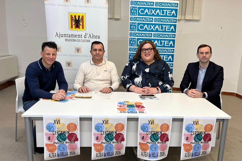 presentación xvi certamen música festera altea la vella