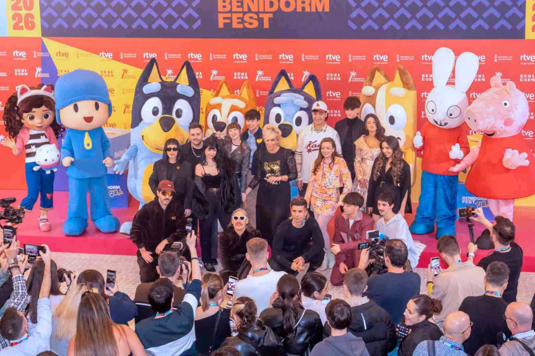 El Centro Cultural de Benidorm acoge la primera edición del Benidorm Fest Junior con lleno absoluto
