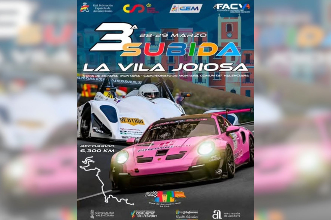 CARTEL SUBIDA VILLAJOYOSA
