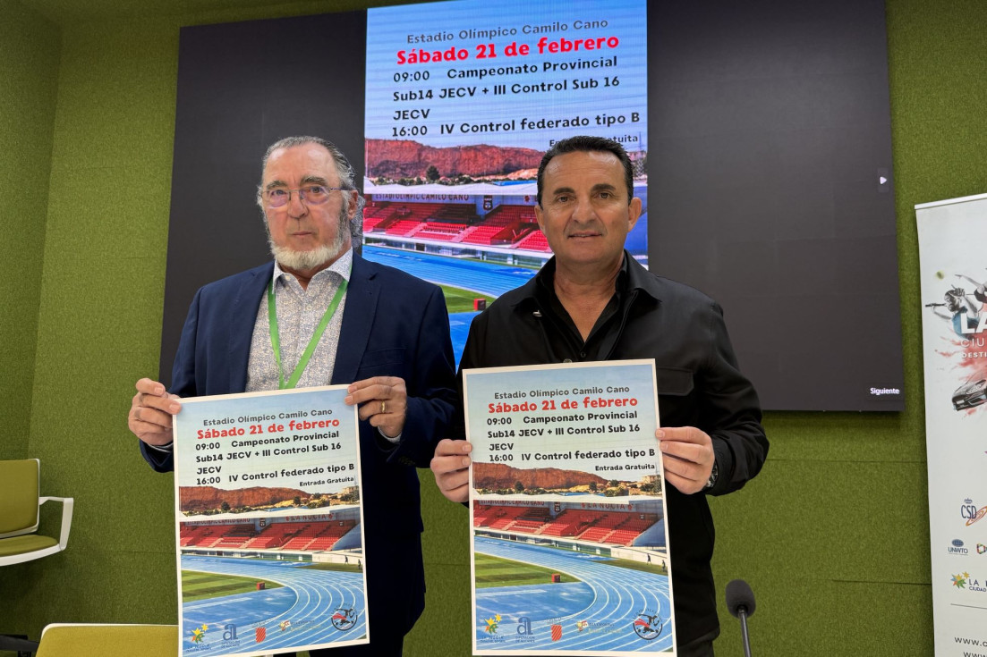 La Nucía reunirá a más de 900 atletas en el Campeonato Provincial sub14 este sábado