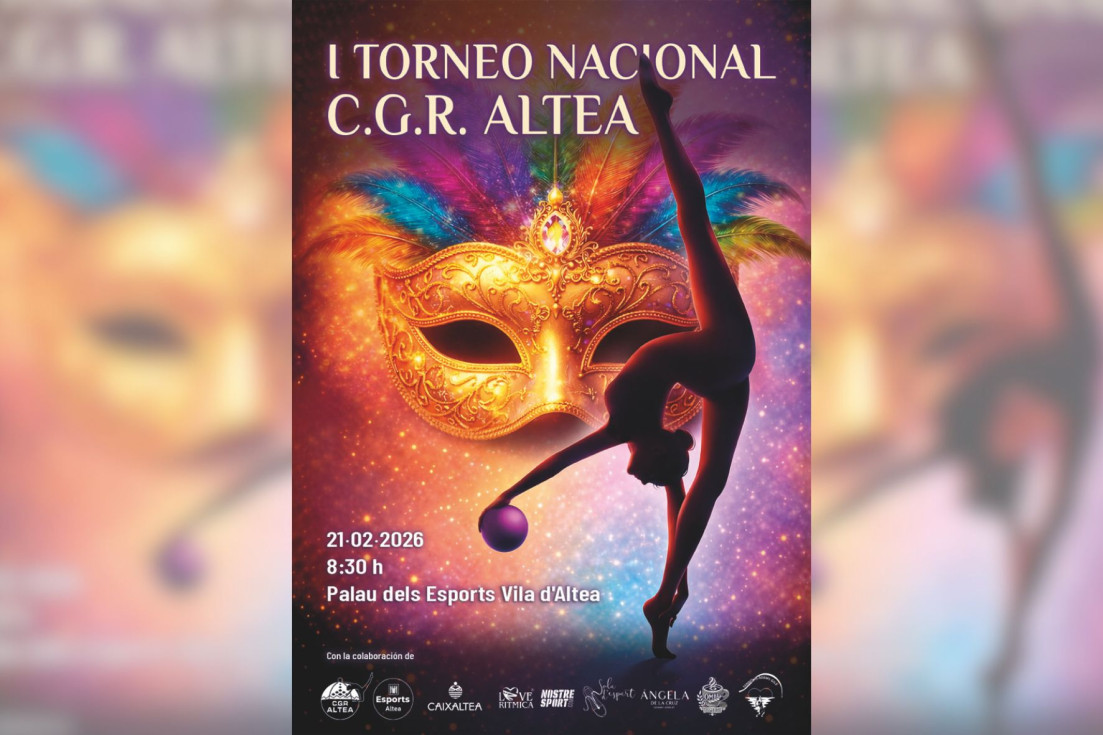Altea acoge hoy el I Torneo Nacional del Club Gimnasia Rítmica Altea