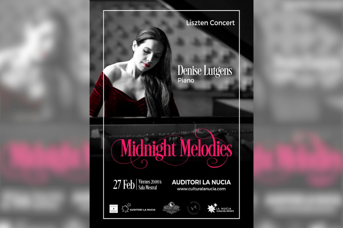 La Nucía Cartel pianista Denise Lutgens 2026