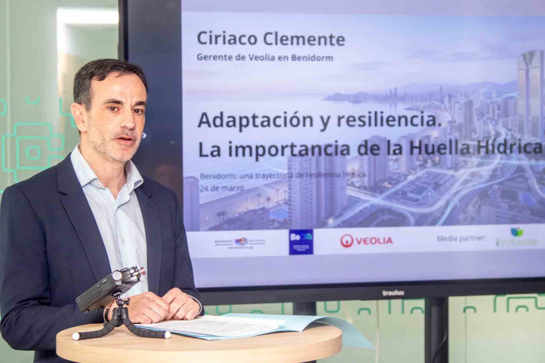 benidorm proyecto pionero calcular huella hídrica territorial ciriaco clemente
