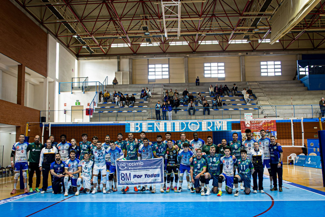 superliga masculina Servigroup Benidorm vs Unicaja Costa de Almería