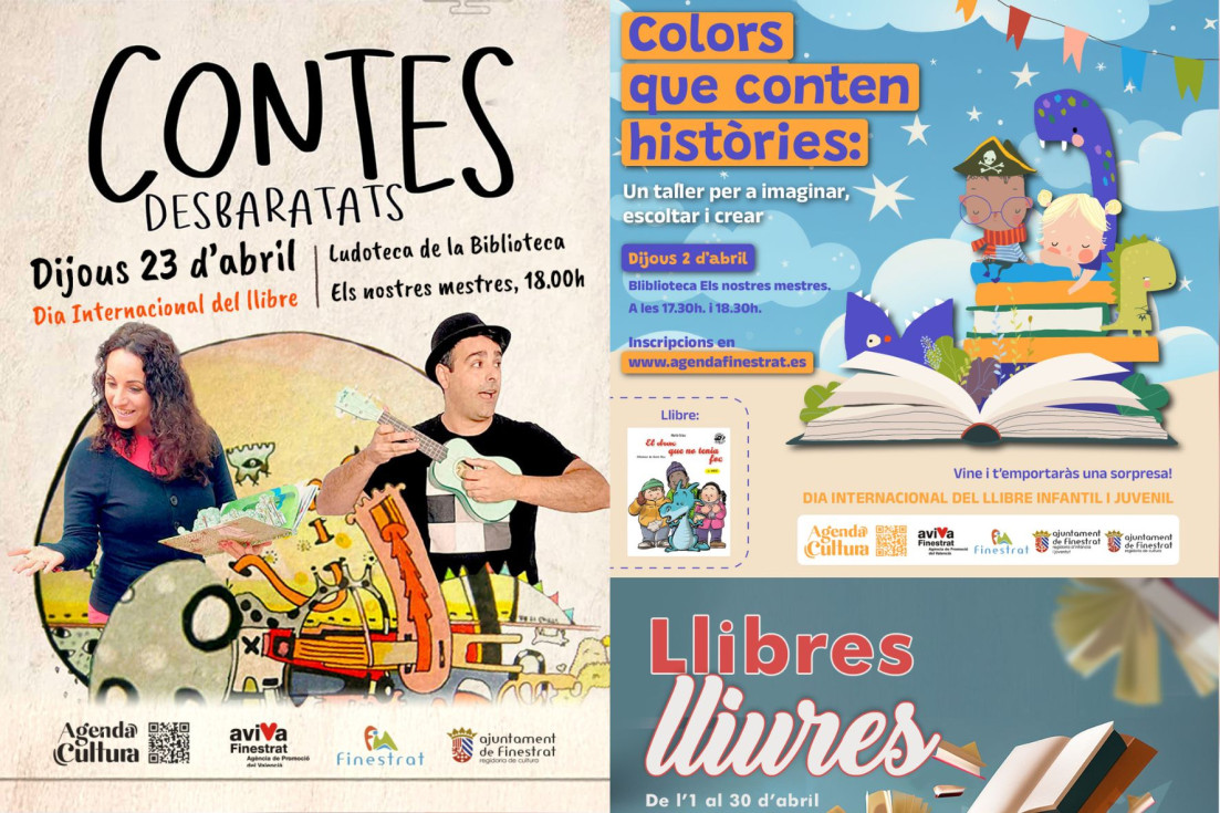 Actos Día Libro Finestrat 2026