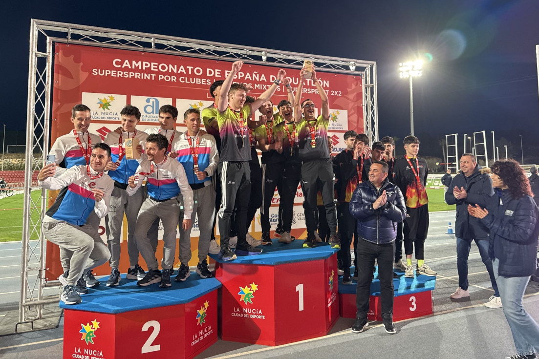 podio La Nucía Nacional Duatlon 2026