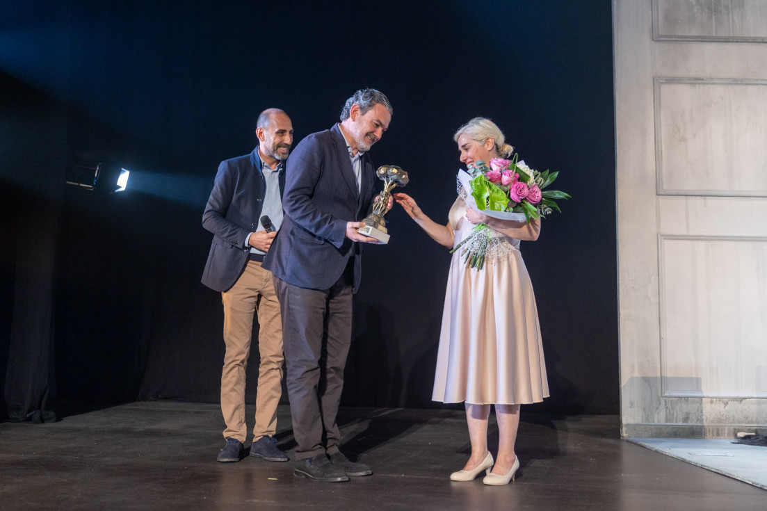 Mostra de Teatre de l’Alfàs entrega pi d'honor Anabel Alonso