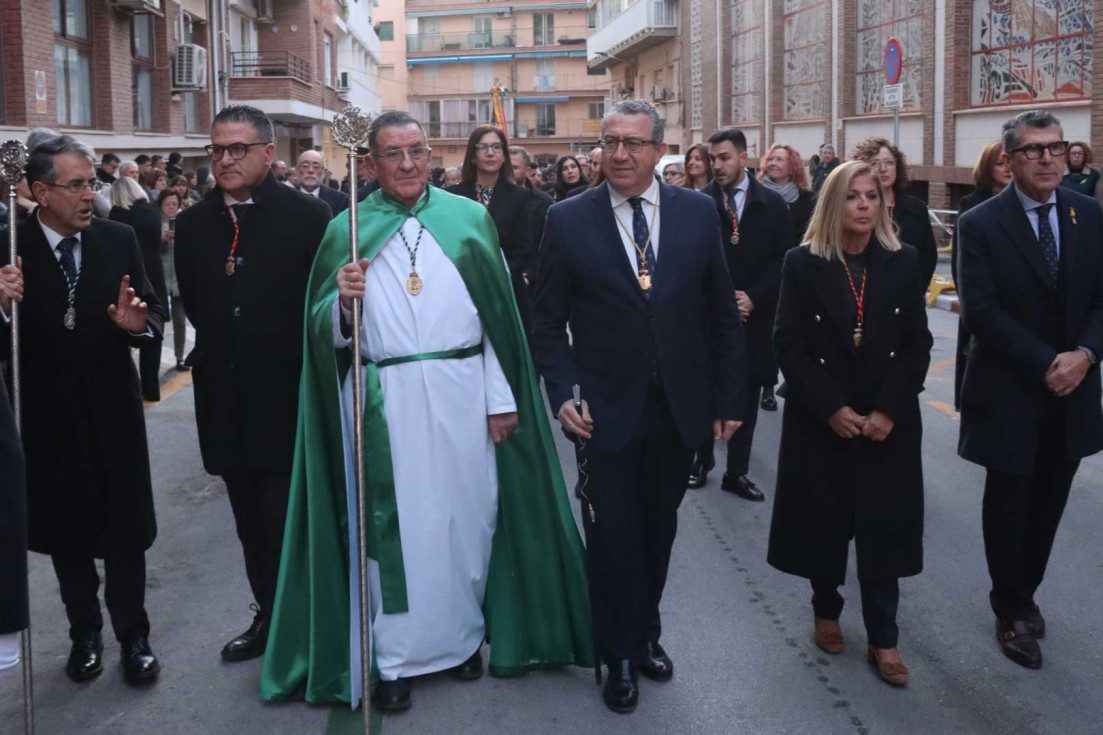 procesión de la Real Cofradía de Nuestra Señora de la Esperanza y la Paz y Nuestro Padre Jesús de la Salud y Humildad Semana Santa Benidorm