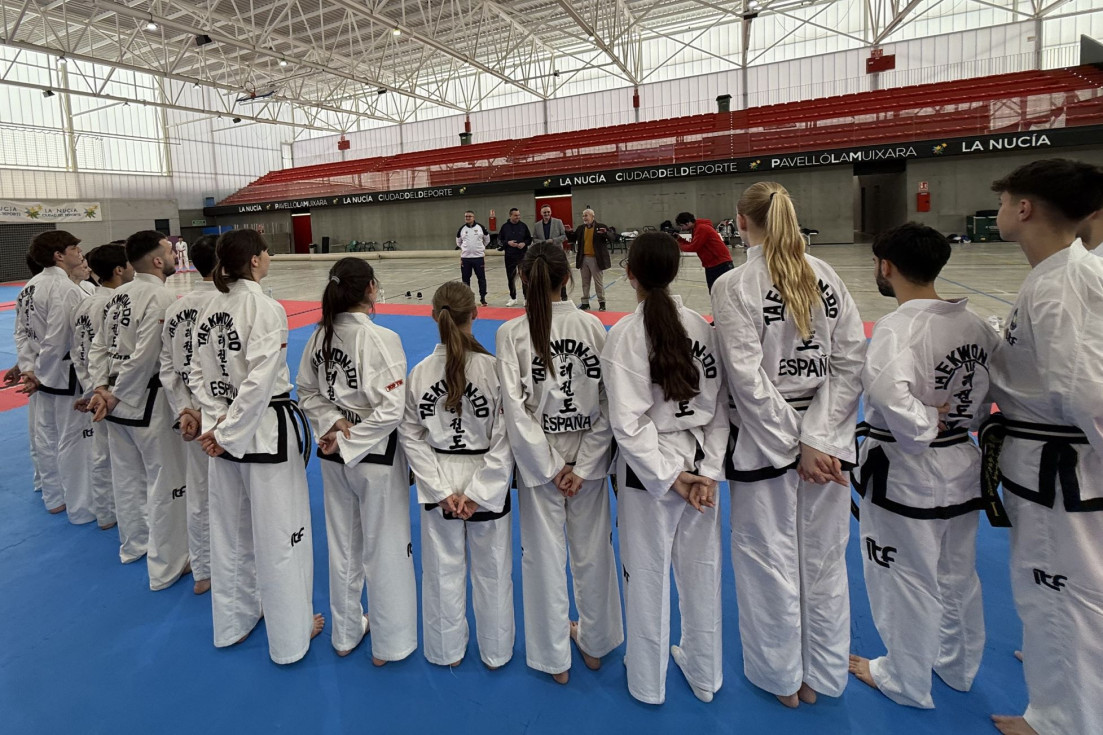 preparación selección española Taekwon-Do ITF La Nucía