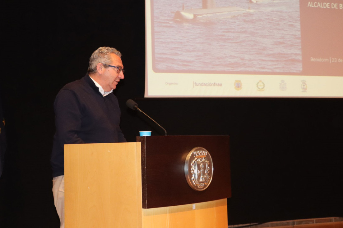 Toni Pérez Conferencia inaugural III Jornadas Mar Benidorm