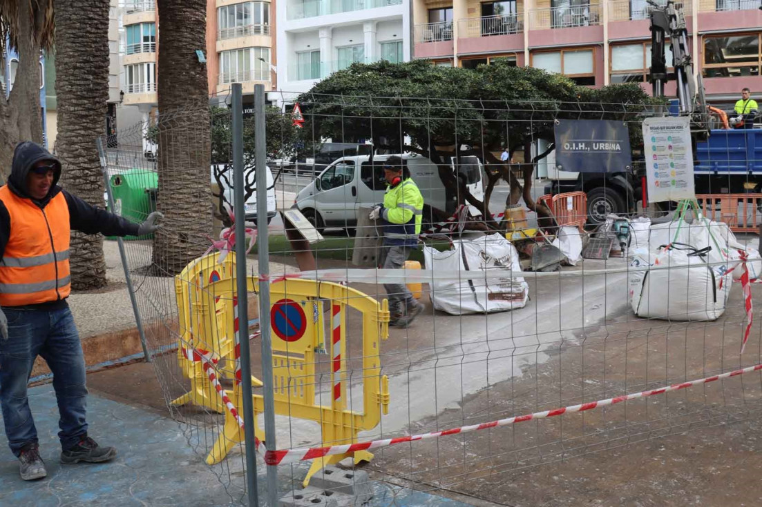 obra mejora parque elche benidorm