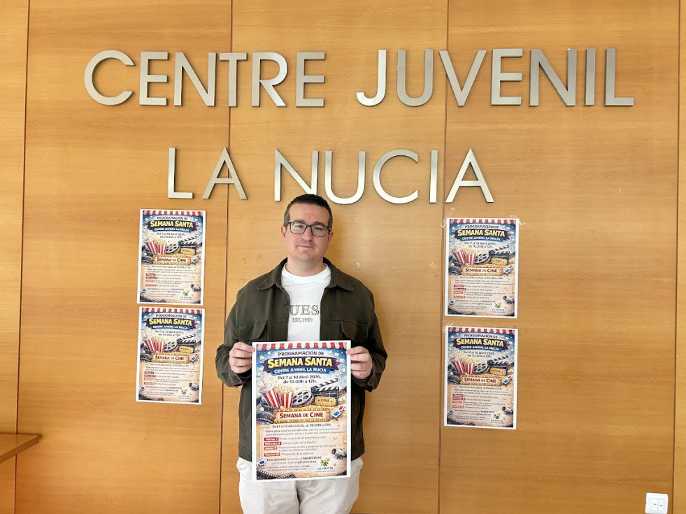 La Nucía impulsa una “Semana de talleres de cine” durante Pascua en el Centre Juvenil
