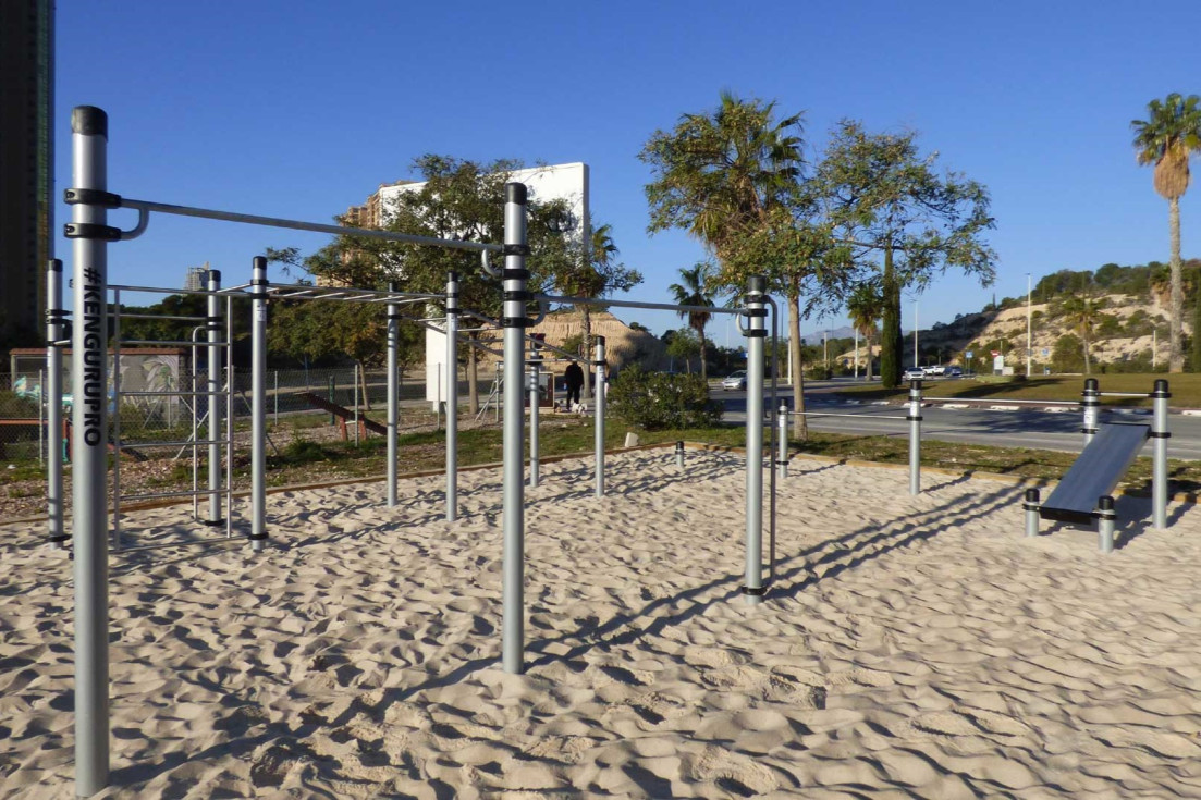 benidorm calistenia avenida Alcalde Vicente Pérez Devesa