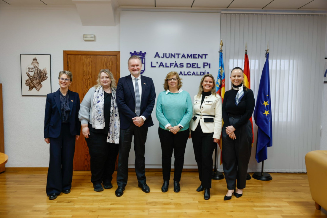 Recepción embajador noruego españa l'alfàs del pi