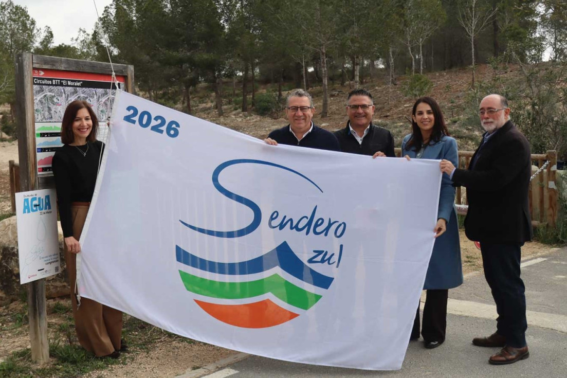 revalidación parque El Moralet Bandera Sendero Azul 2026