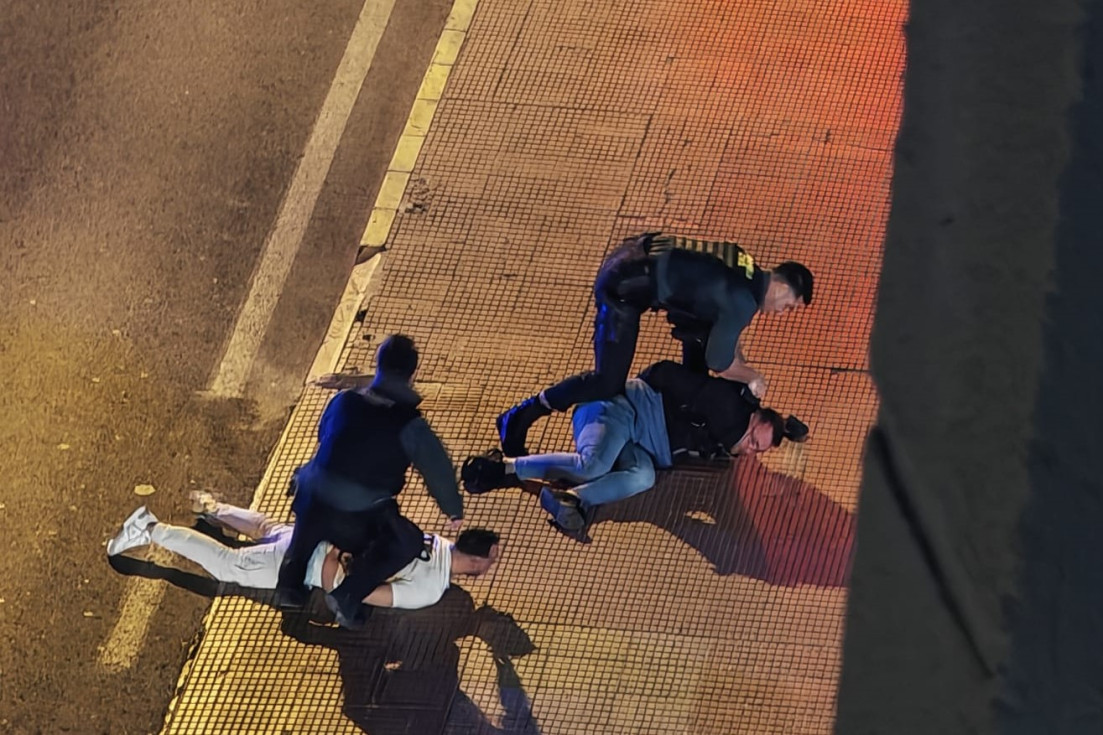 persecución dos detenidos accidente Calp