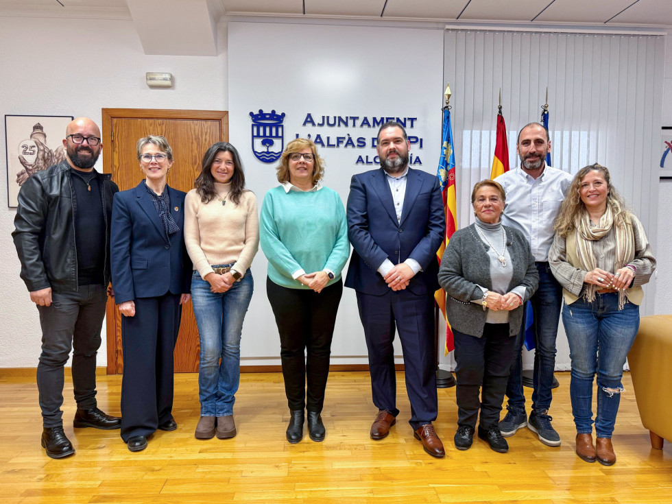 L’Alfàs dl pi visita cónsul general Valencia Uruguay