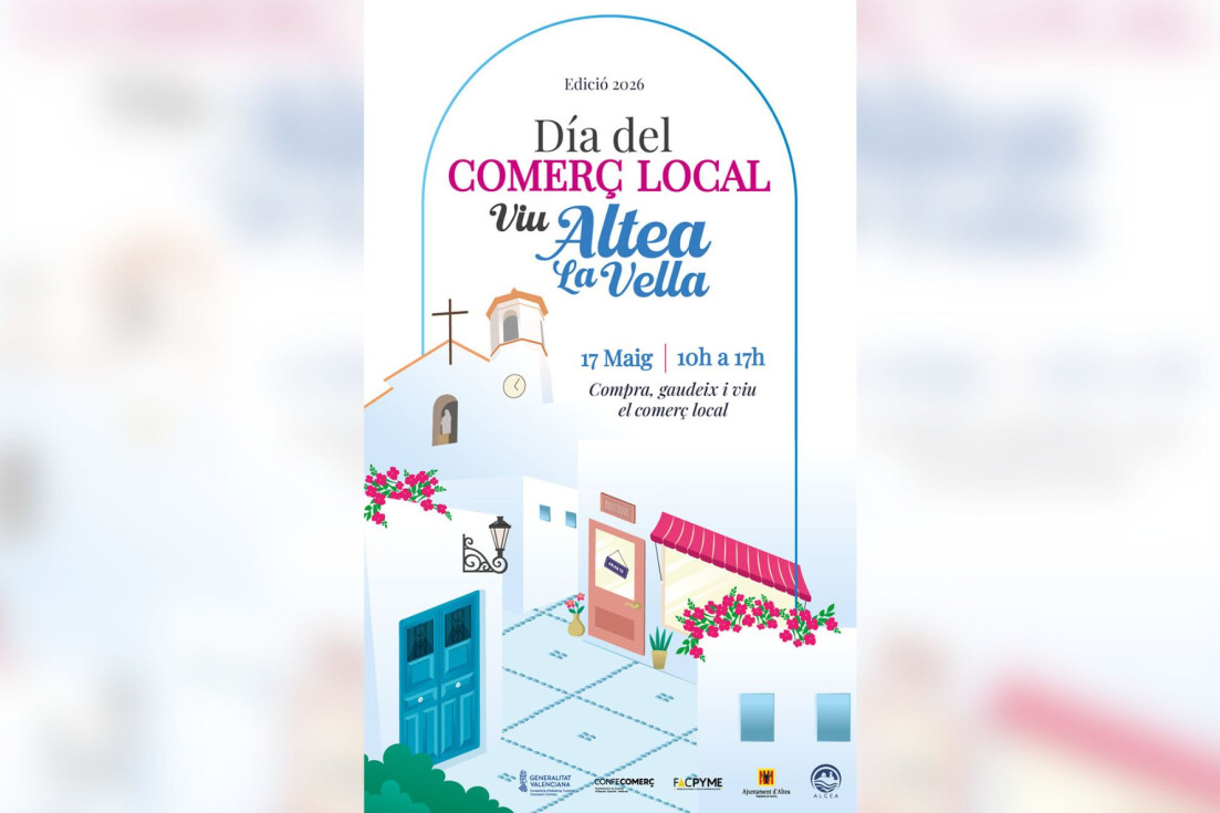 Cartel dia comerç Altea la Vella