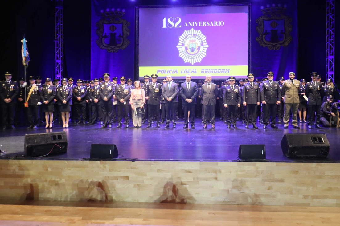 182 aniversario Policía Local Benidorm