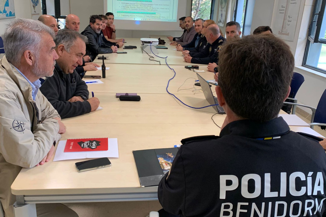 junta local dispositivo Semana Santa Benidorm