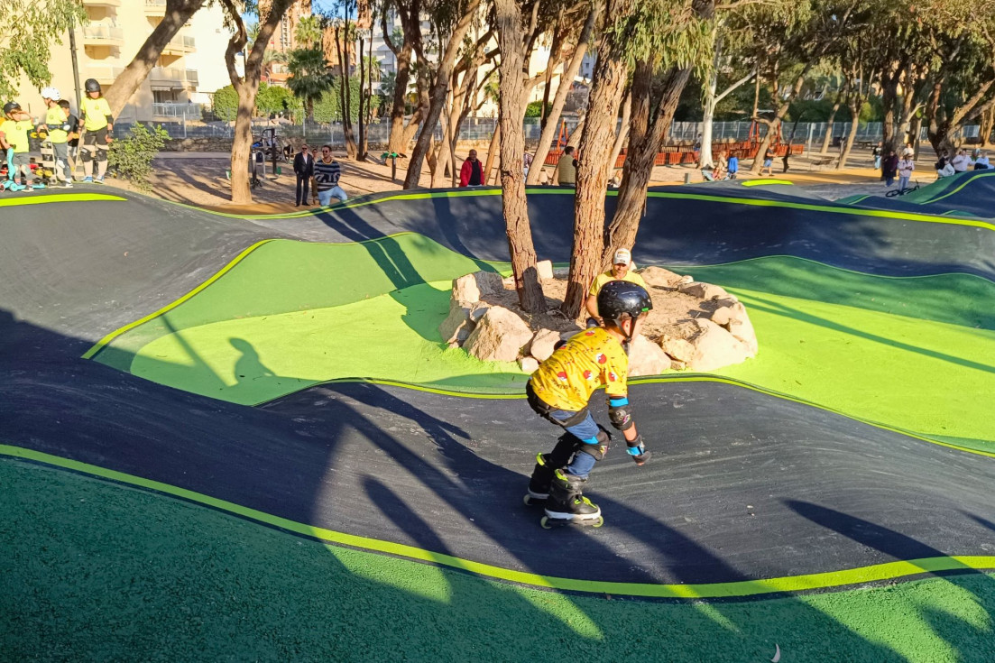 pump truck Apertura parque Terral La Cala Villajoyosa