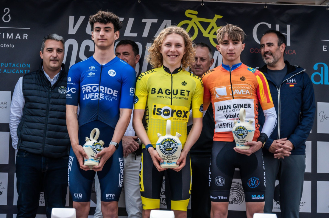 Beckers conquista la Vuelta Ciclista Costa Blanca Cadete tras tres etapas entre Altea, Xàbia y Calp
