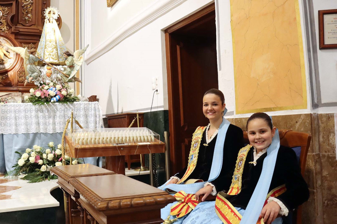 reinas misa mayor benidorm hallazgo virgen sufragio